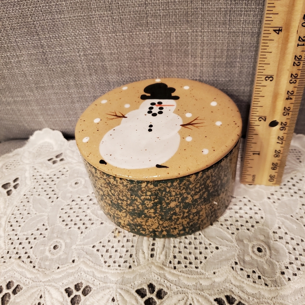 Three Rivers Pottery dish with lid